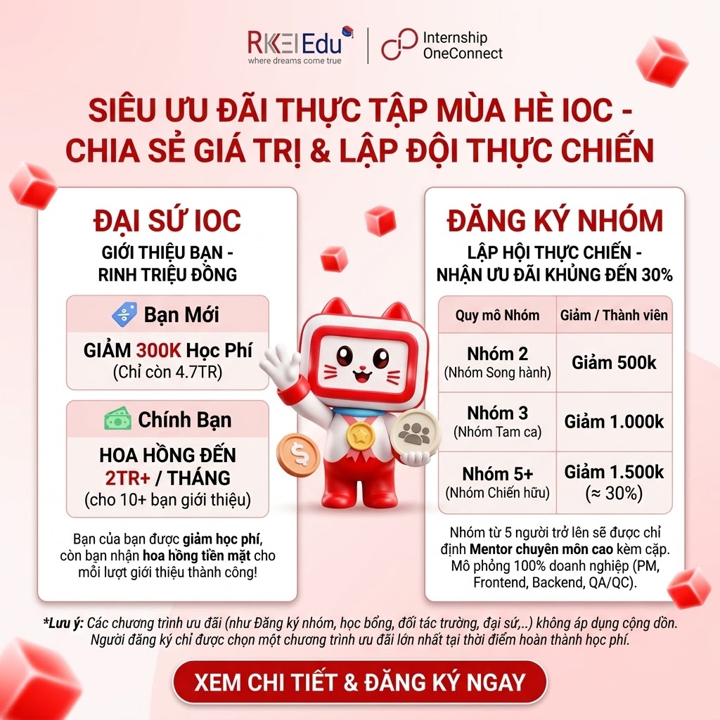 HÈ BỨT PHÁ CÙNG ĐỒNG ĐỘI: HỌC PHÍ GIẢM ĐẾN 30%, RINH HOA HỒNG KHỦNG TỪ ...